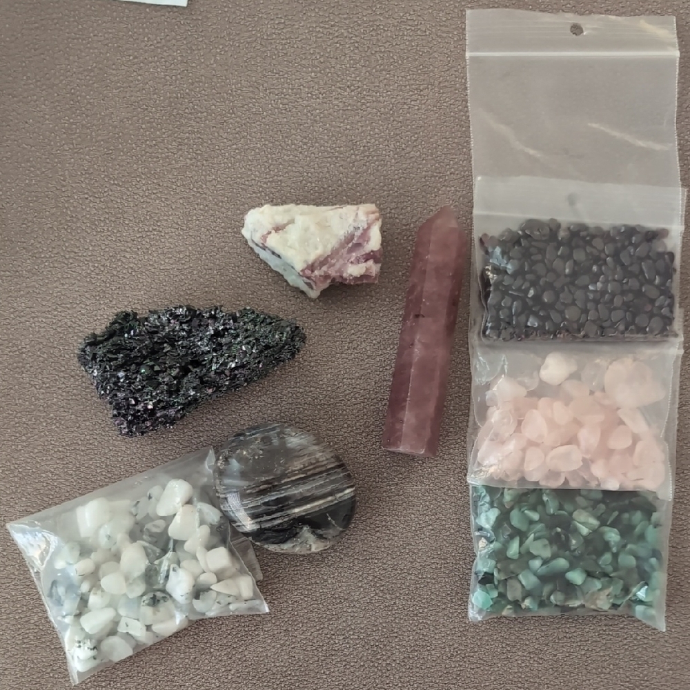 Assorted Crystal and Gemstone Collection
